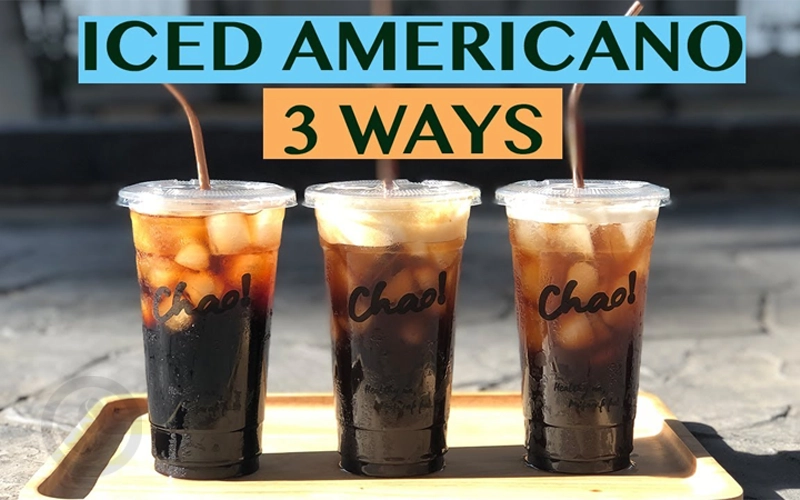 americano 3 ways
