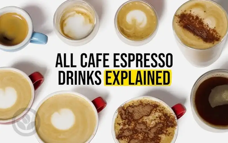 drinks built with espresso
