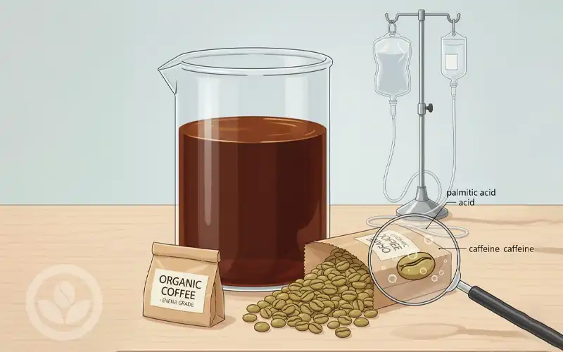 Thải độc bằng cà phê hữu cơ